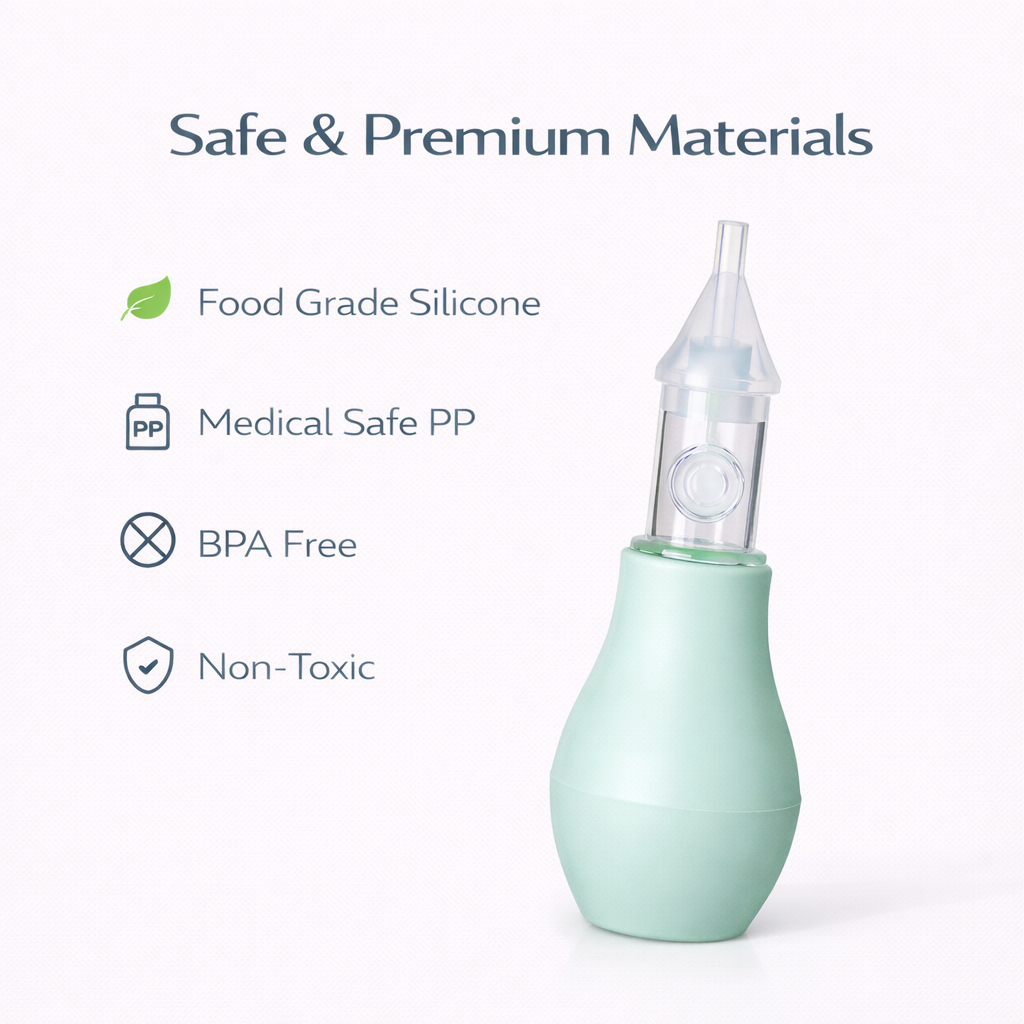 Ninoo baby nasal aspirator set (manual)