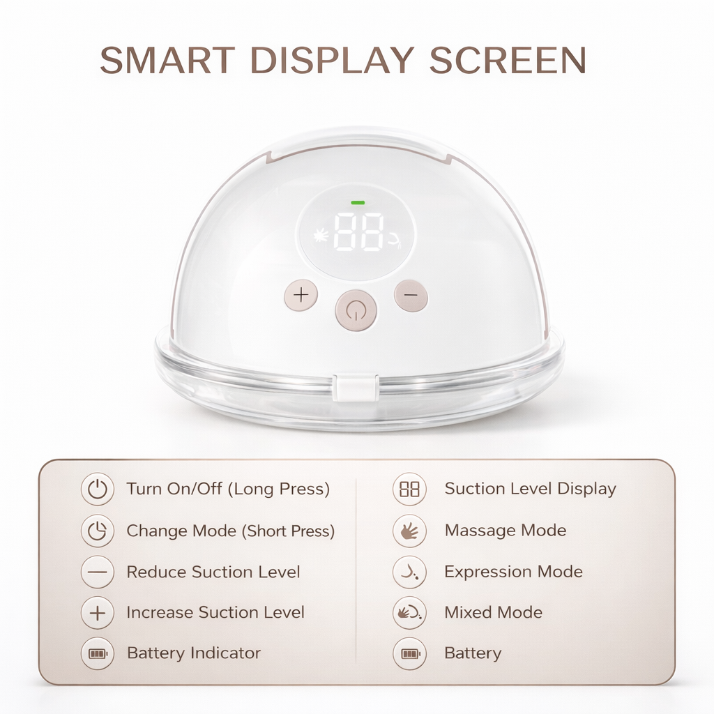 YOUHA Evera Solo –Single Wearable Breast Pump