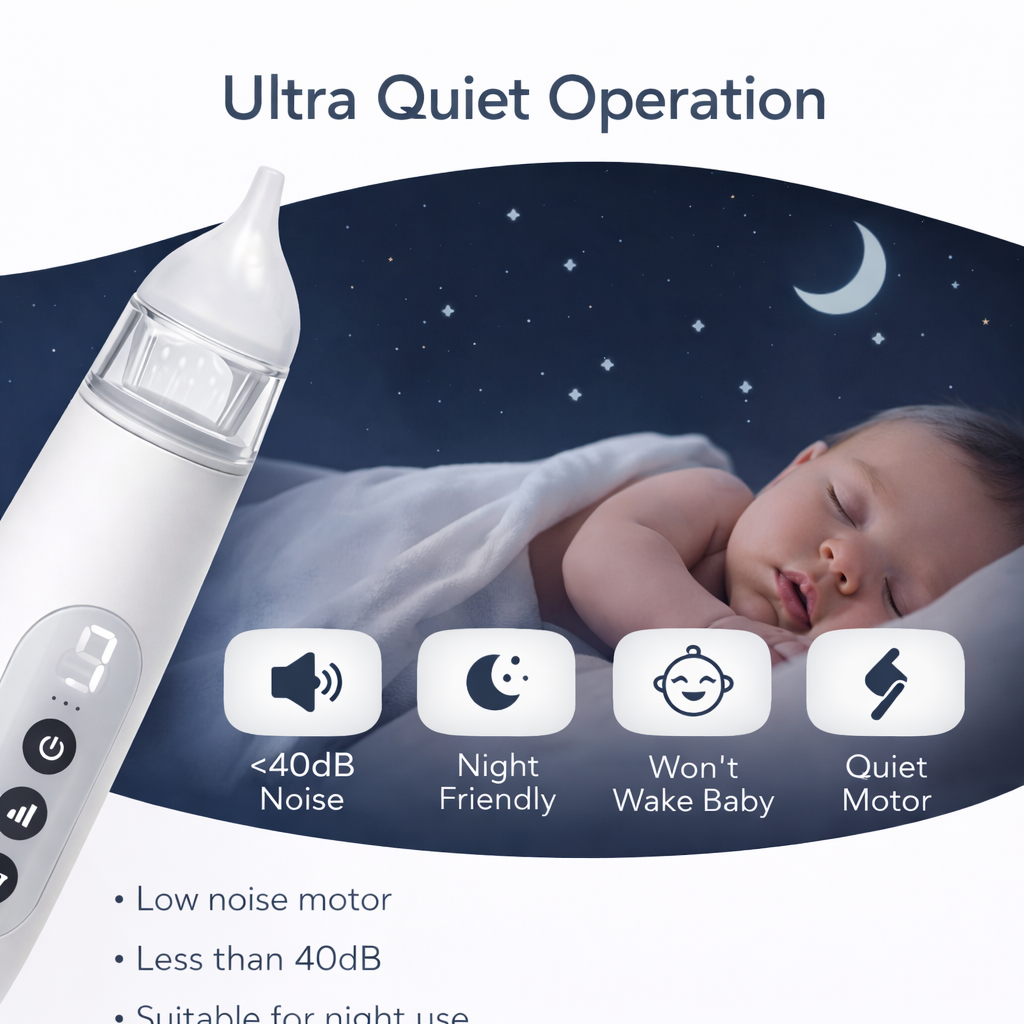 Ninoo Electronic Nasal Aspirator for Babies
