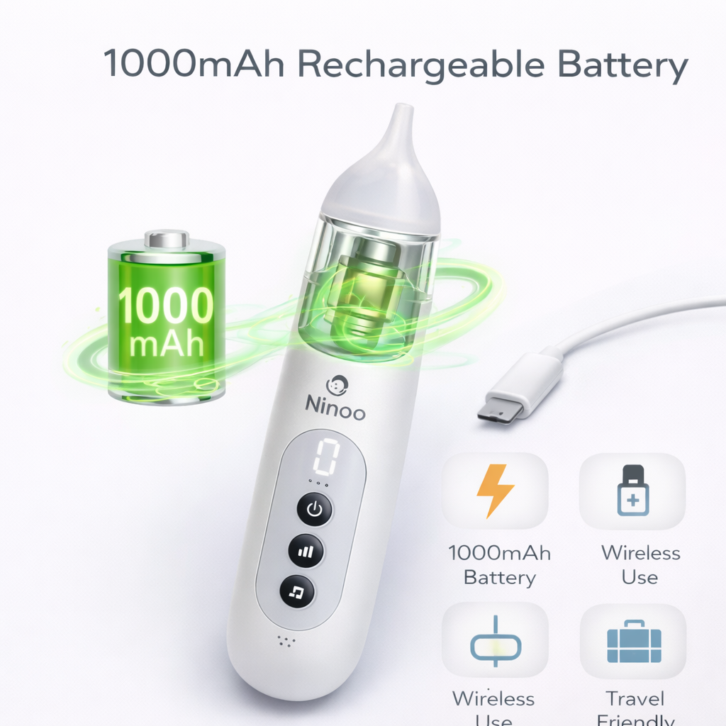 Ninoo Electronic Nasal Aspirator for Babies