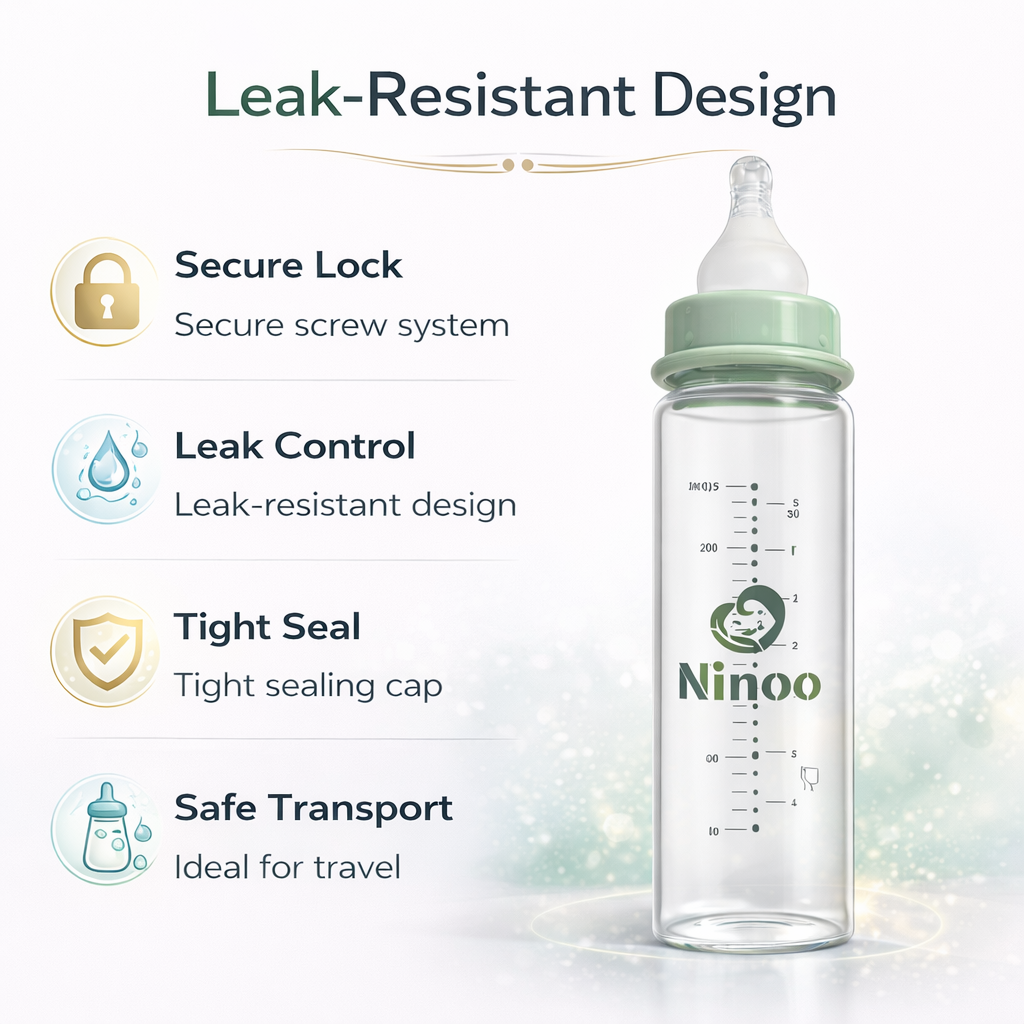 Ninoo Glass Bottle - 120 ml