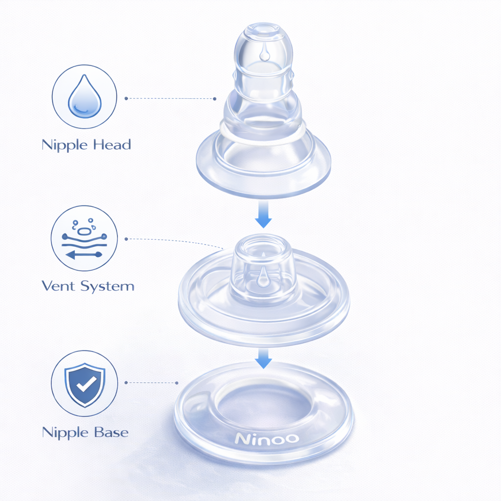 Ninoo Nipple-1 piece