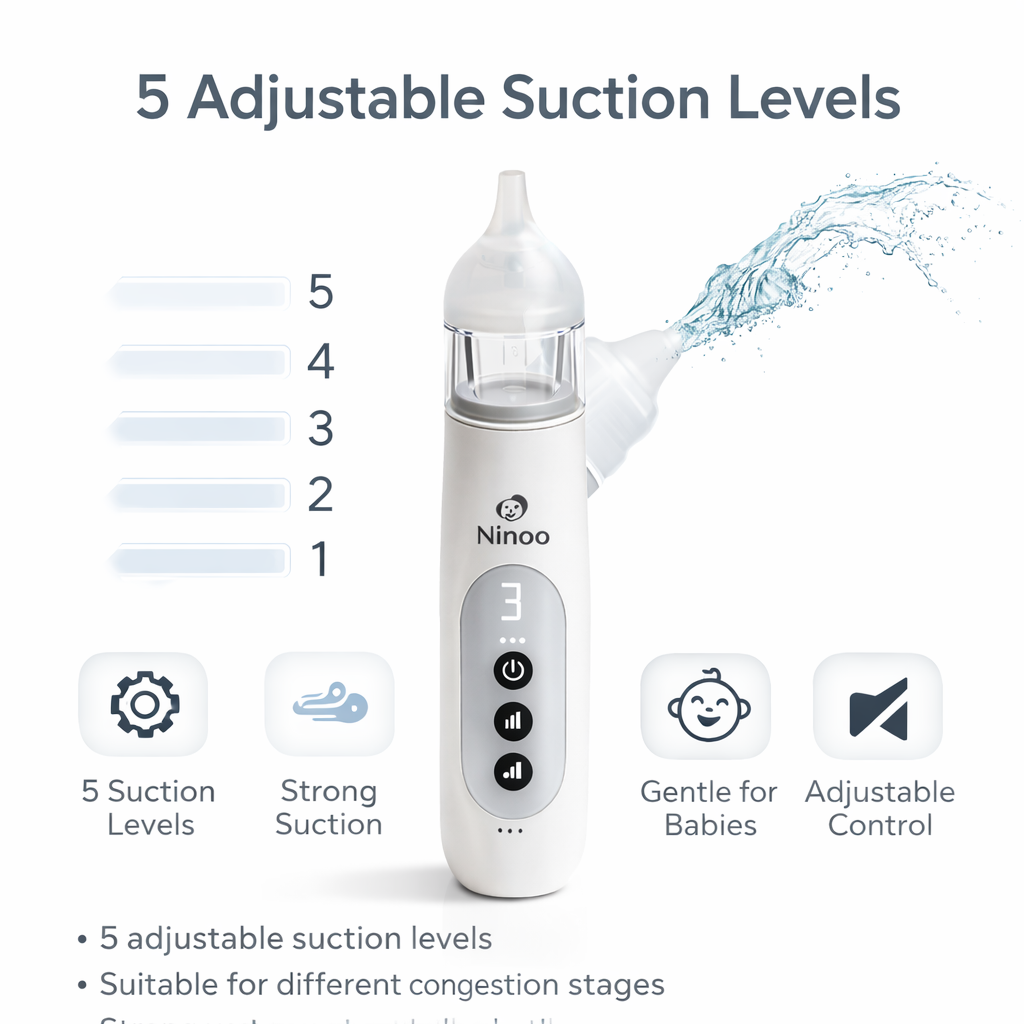 Ninoo Electronic Nasal Aspirator for Babies