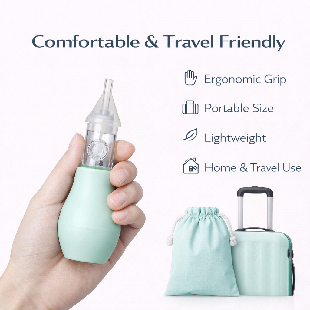Ninoo baby nasal aspirator set (manual)