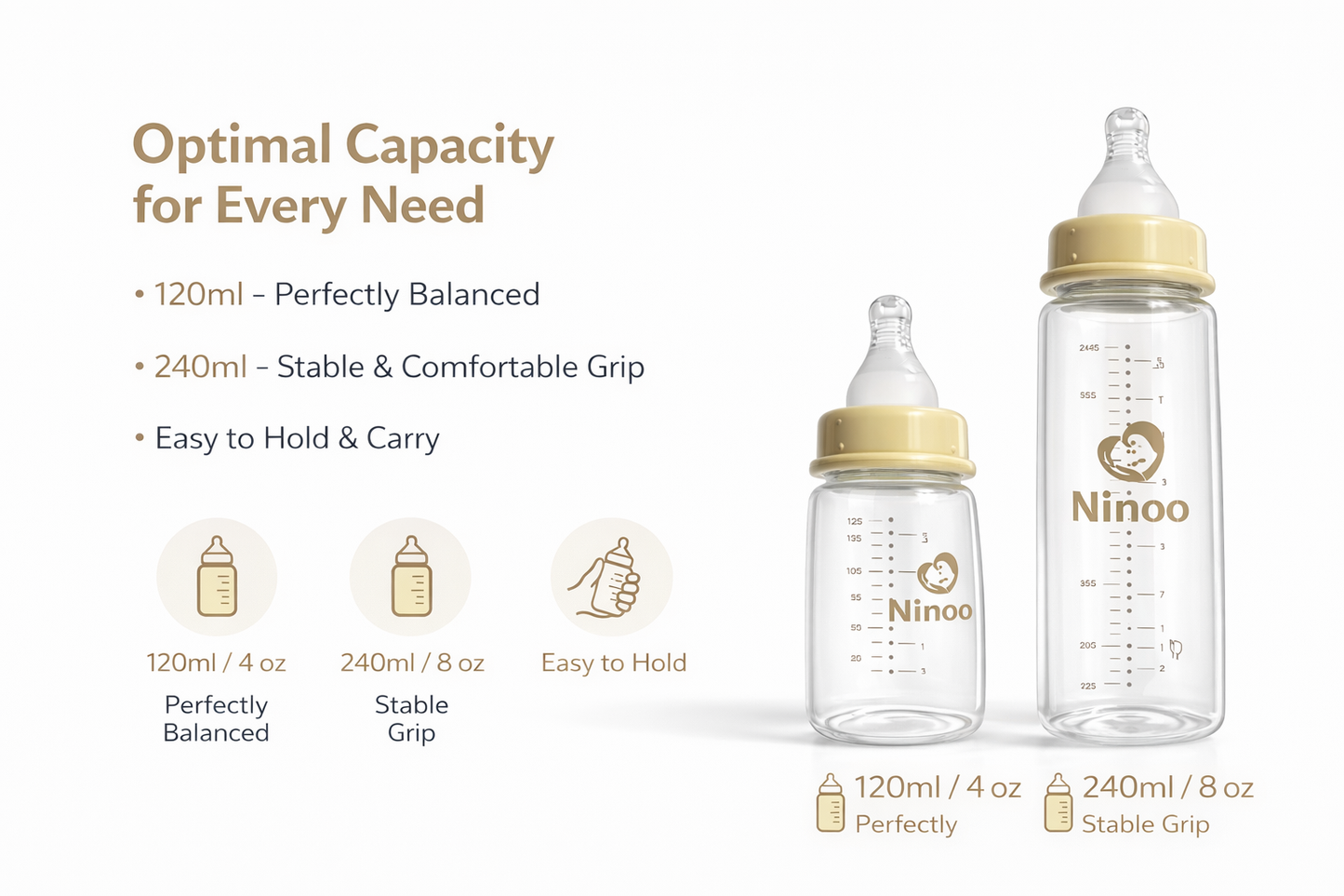 Ninoo PP Bottle -120 ml