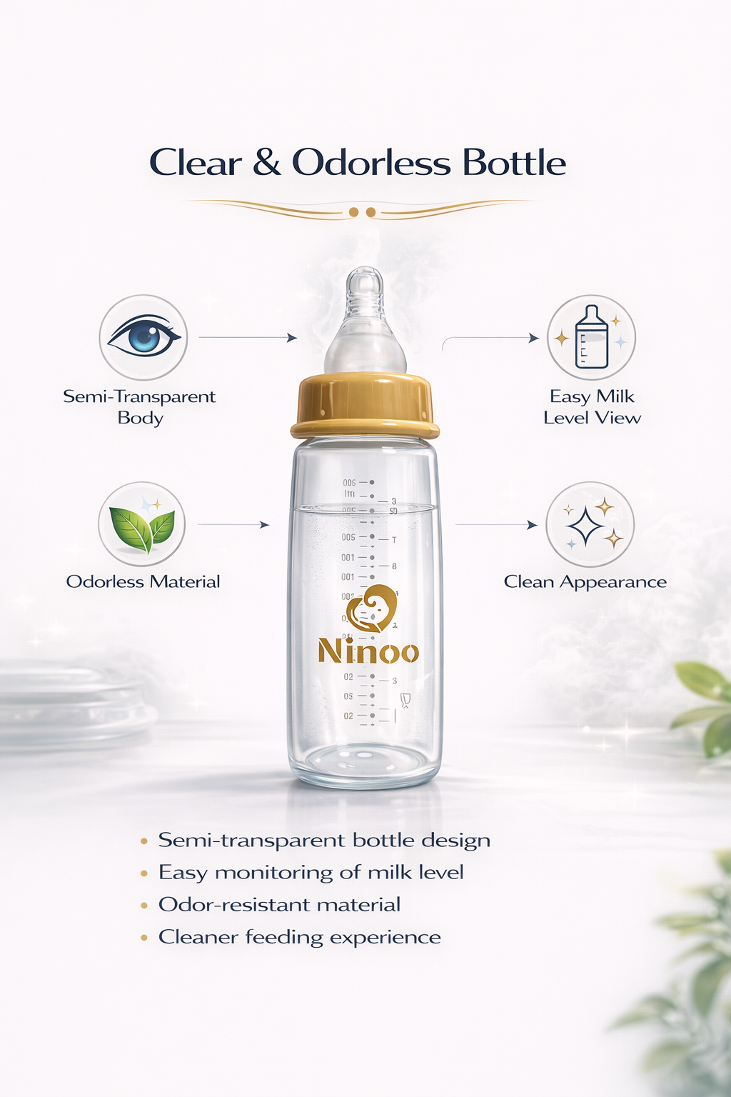 Ninoo PP Bottle -240 ml