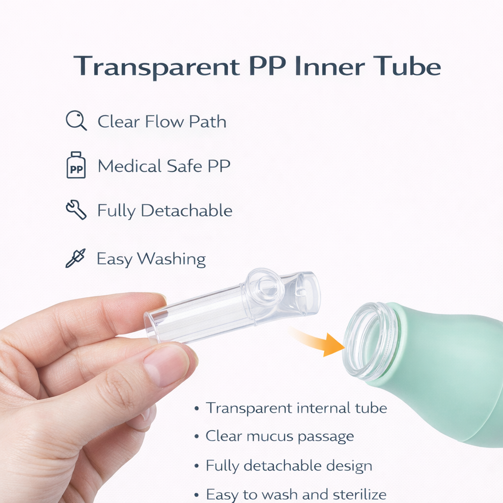 Ninoo baby nasal aspirator set (manual)